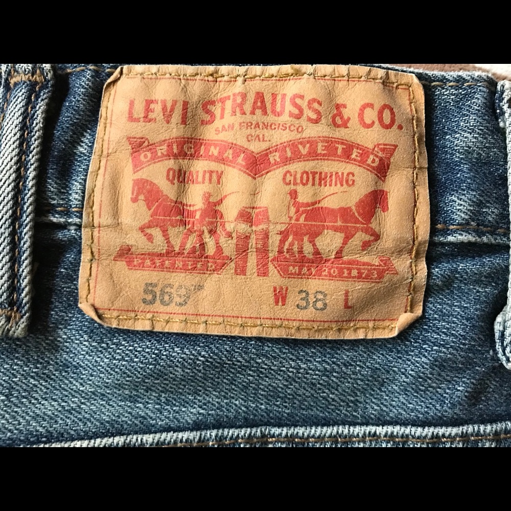 Levis blue Jean shorts